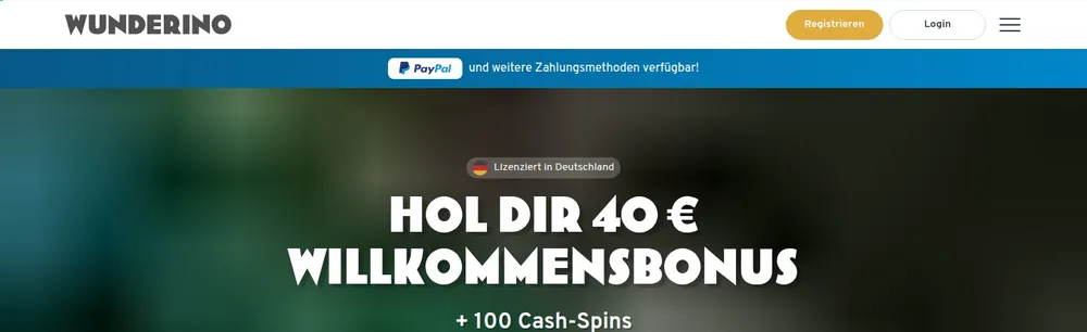 Einzahlungsbonus mit maximal 40 Euro